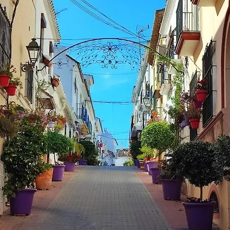 1St Line Of The Beach, La Rada Beach! Ac,Wifi,Terrace, Private Parking Estepona Zewnętrze zdjęcie